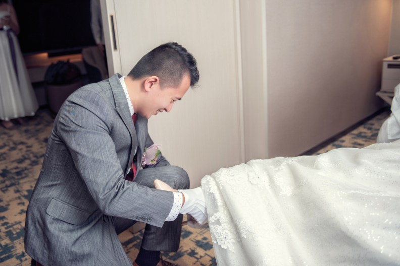 杰儒&amp;念蓁-新板希爾頓酒店婚禮紀錄-039